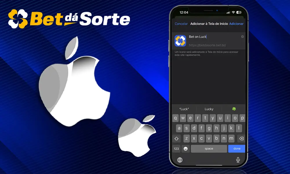 Passo 4 baixar o aplicativo Bet dá Sorte para iOS