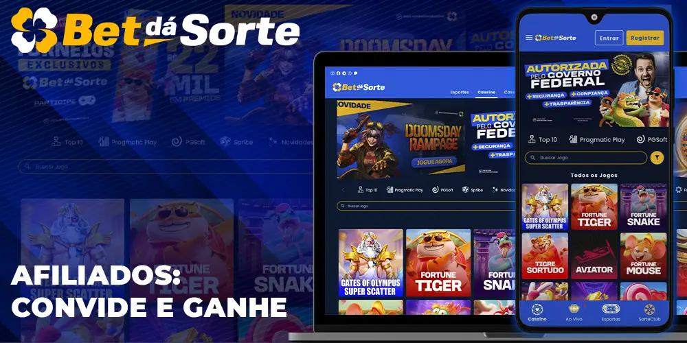 Programa de Afiliados Bet dá Sorte