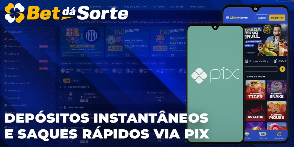 Como depositar na Bet dá Sorte