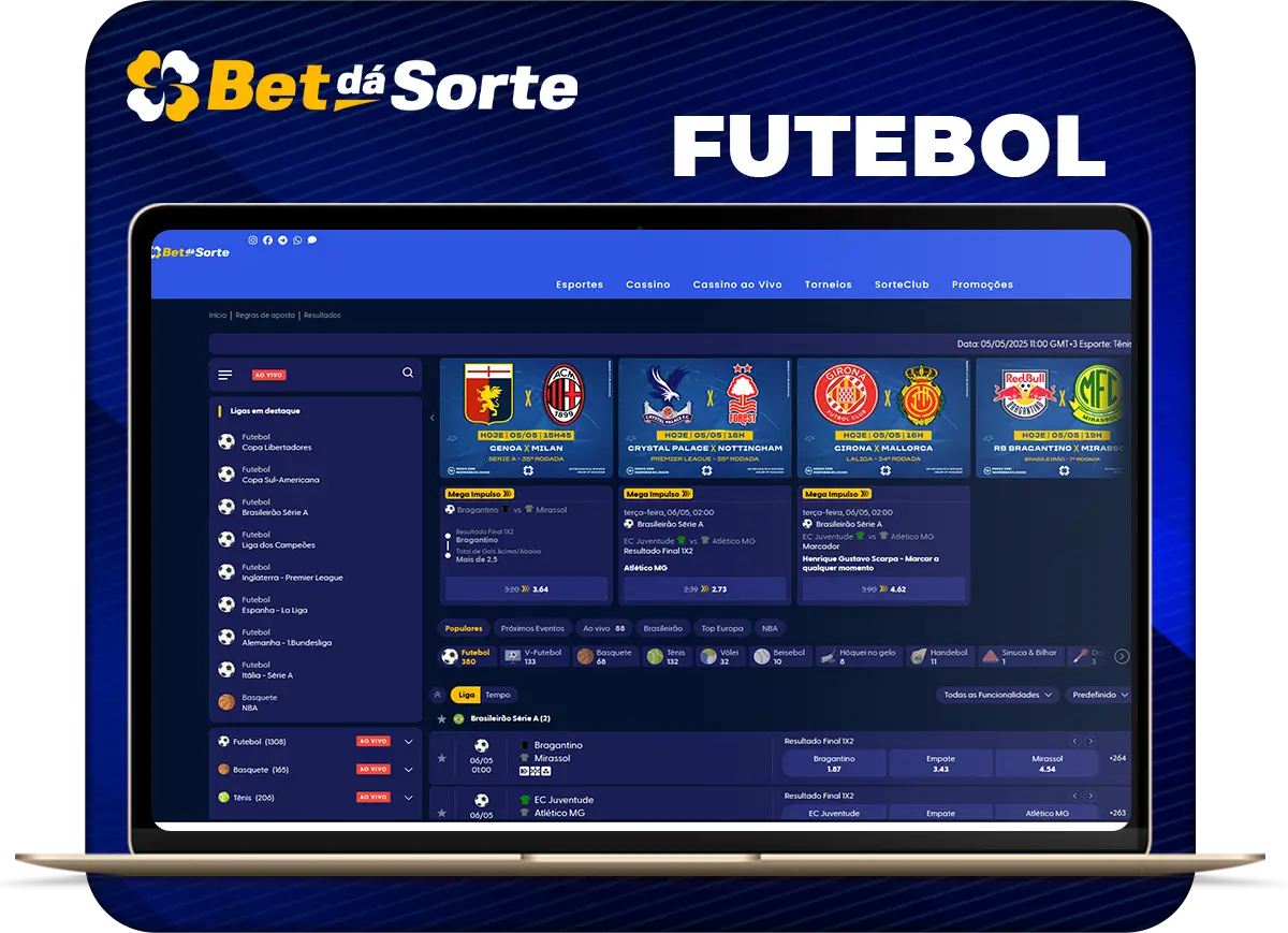 Apuestas de fútbol en Betsala