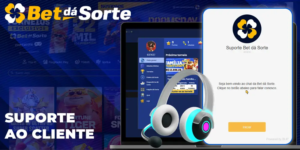 Suporte ao Cliente Bet dá Sorte